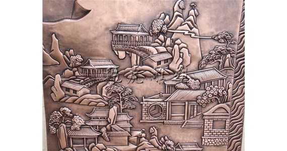 锻铜浮雕是什么时候出现的
