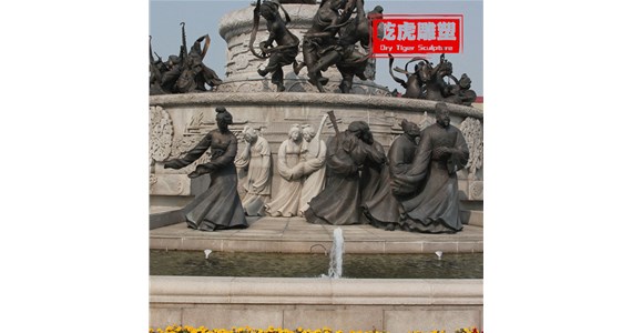 铸铜雕塑如何在恶劣天气不开裂  乾虎雕塑