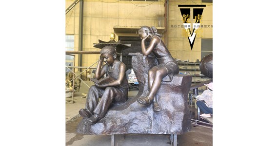 人物雕塑厂家定做  乾虎雕塑