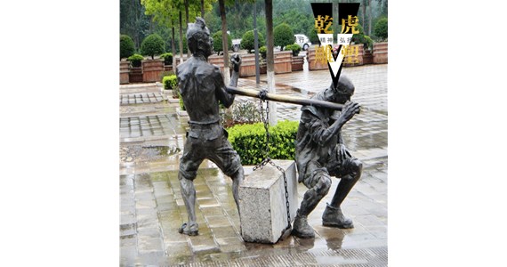 人物雕塑制作厂家  乾虎雕塑