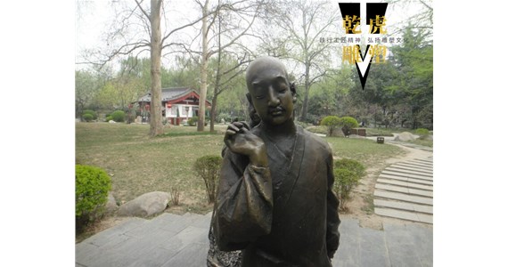 人物铜雕什么样的  乾虎雕塑