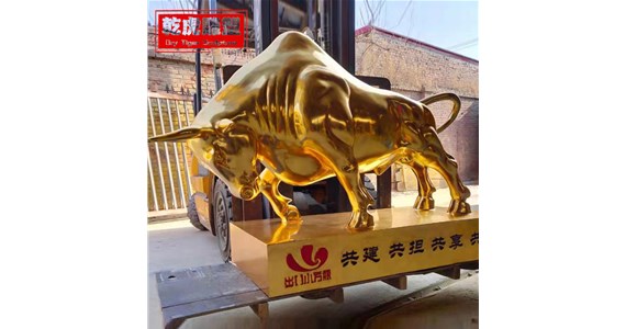 铸铜动物雕塑源头厂家   乾虎雕塑