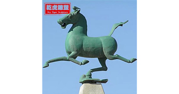 铸铜动物雕塑生产厂家   乾虎雕塑