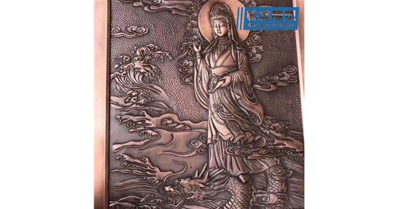 文化背景墙人物铜雕源头厂家   乾虎雕塑