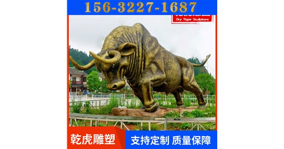 博物馆动物铜雕生产厂家    乾虎雕塑
