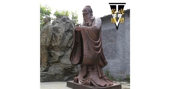 教育题材人物铜雕源头厂家   乾虎雕塑