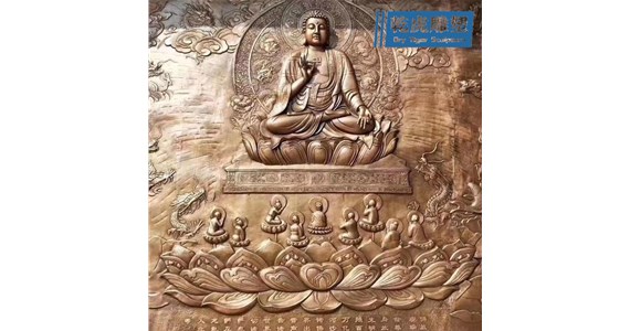 文化背景墙人物雕塑厂    乾虎雕塑