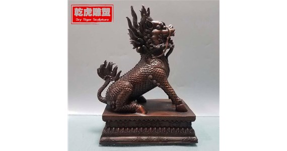 博物馆动物雕塑   乾虎雕塑