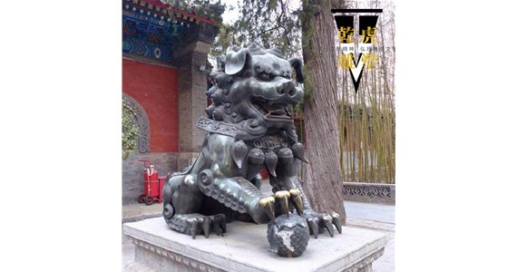 祠堂动物铜雕   乾虎雕塑