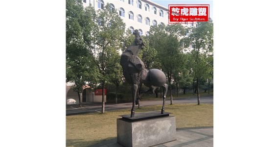 四合院动物铜雕   乾虎雕塑