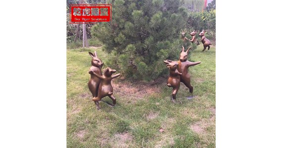 小区动物铜雕   乾虎雕塑