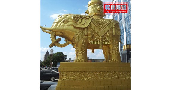 酒店动物铜雕厂商   乾虎雕塑