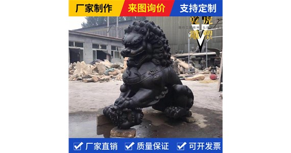 客厅动物铜雕源头厂家   乾虎雕塑