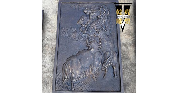 锻铜玻璃钢动物雕塑   