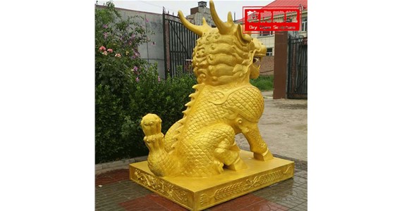 公园动物铜雕厂商   乾虎雕塑