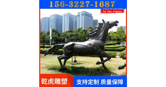 户外动物铜雕制造商