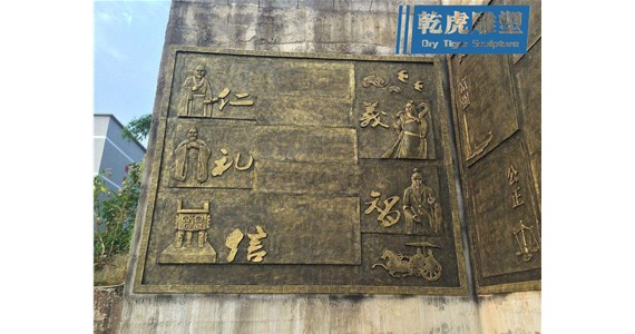 浮雕雕塑的技法常被用在哪里