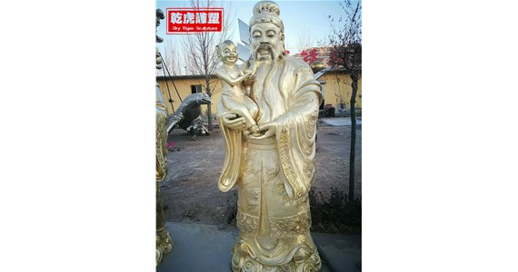 铜佛像雕塑发绿怎么去除