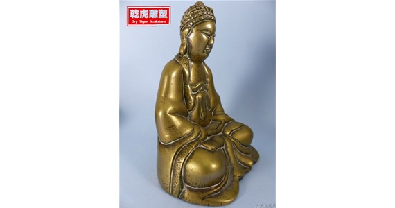 铜佛像雕塑如何清洗污渍