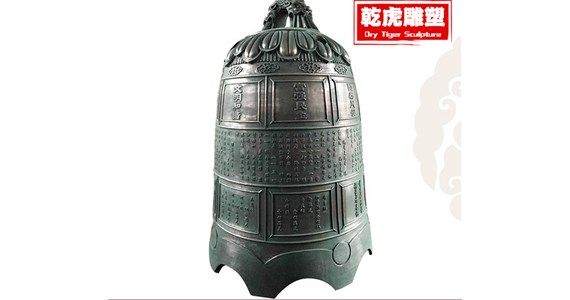 乾虎雕塑  铜钟生产厂家