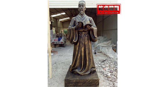 乾虎雕塑   中医院人物雕塑