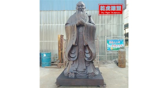 乾虎雕塑   校园雕塑