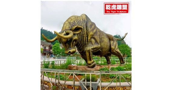 乾虎雕塑   动物雕塑   拓荒牛雕塑