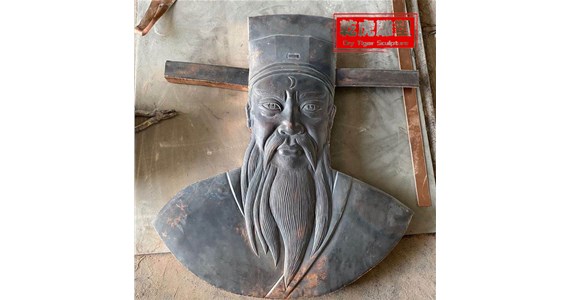 名人雕像  人物铜雕像  乾虎雕塑