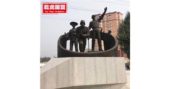 铜雕藏品伪造鉴别  生产厂家  乾虎雕塑