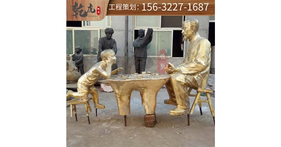 铜雕怎么上色 