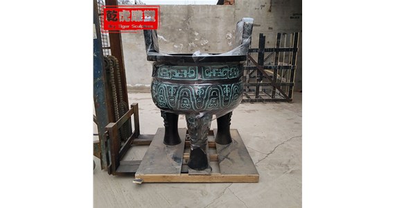 铜鼎--铜雕工艺品中的瑰宝