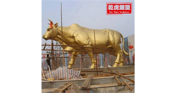 铜牛雕塑的意义  铜雕厂家