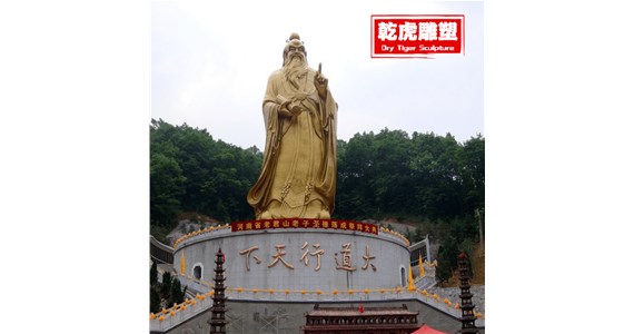 人物雕塑在城市中起到的作用  乾虎雕塑