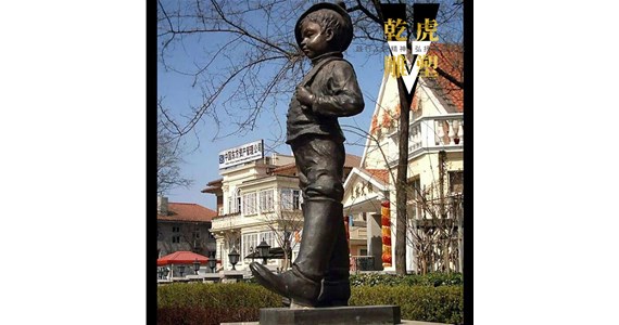 乾虎雕塑 现代人物铜雕像