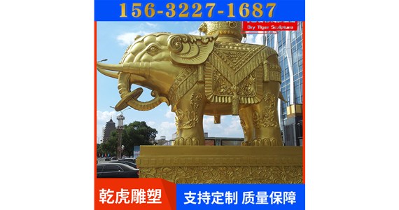 户外动物铜雕哪里有售   唐县乾虎雕塑铸造厂