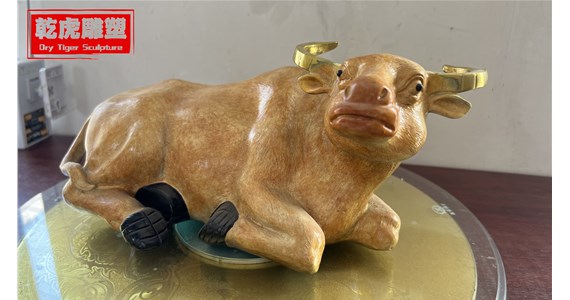 摆件动物铜雕哪家靠谱---唐县乾虎雕塑铸造厂