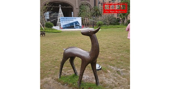 农场动物铜雕供应商