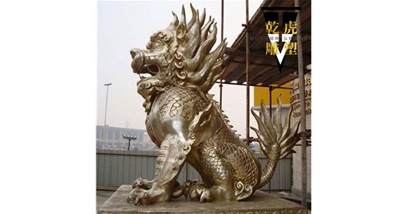 标志性动物雕塑哪里有   唐县乾虎雕塑铸造厂