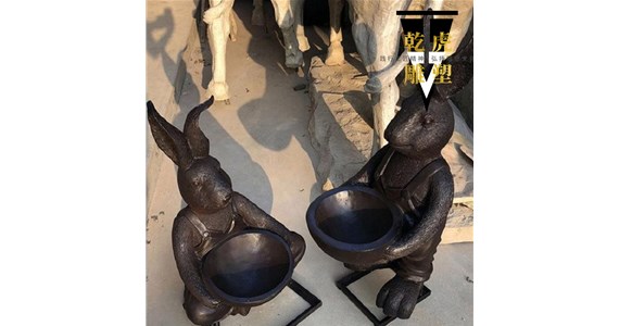 摆件动物雕塑哪里有卖  乾虎雕塑