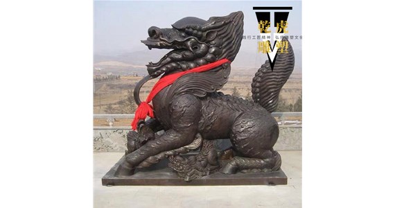 吉祥动物雕塑哪里买   唐县乾虎雕塑