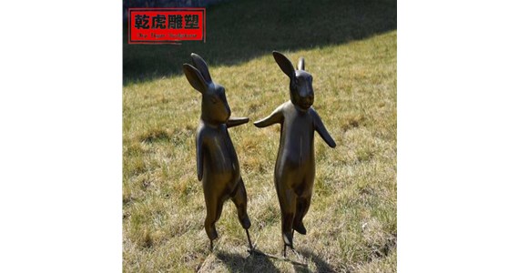 装饰动物雕塑源头厂家   乾虎雕塑