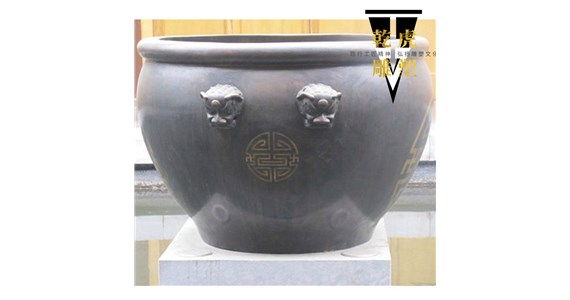 黄铜缸哪家强  乾虎雕塑