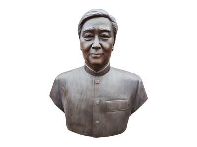 名人半身铜像
