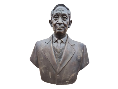 现代人物半身铜像
