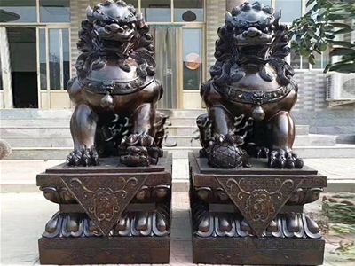 故宫铜狮子