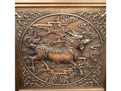 铜雕壁画