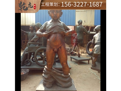 商业街铜雕雕塑