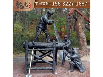 商业街铜雕雕塑
