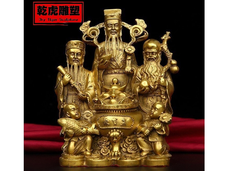 财神铜雕雕塑种类