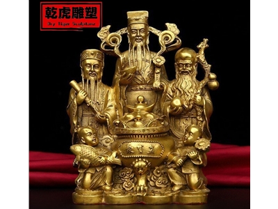 财神铜雕雕塑种类